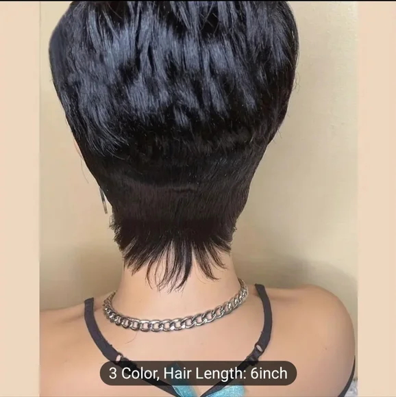 Pixie Cut with bangs - Picture 2 of 4